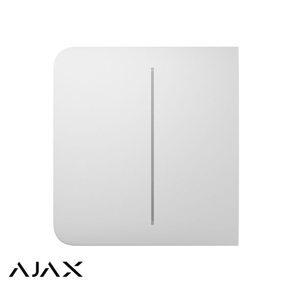 Ajax SideButton 2-gang Wit