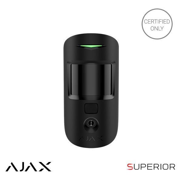 Ajax MotionCam Superior (PhOD) Jeweller zwart