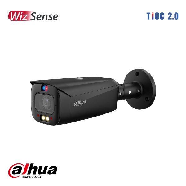 Dahua 4MP TiOC2.0 Vari-focal Bullet WizSense Camera 2.7-13.5mm Zwart