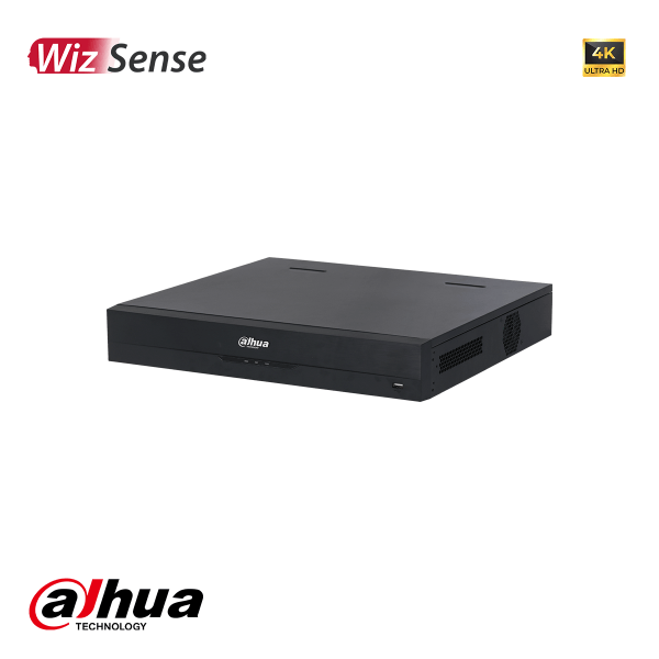 Dahua 32 kanalen 4K NVR met 16 PoE poorten incl 4TB HDD