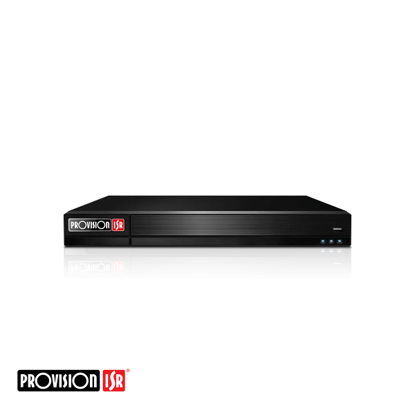 Provision 16 kanaals 16x PoE NVR 1U incl. 4TB
