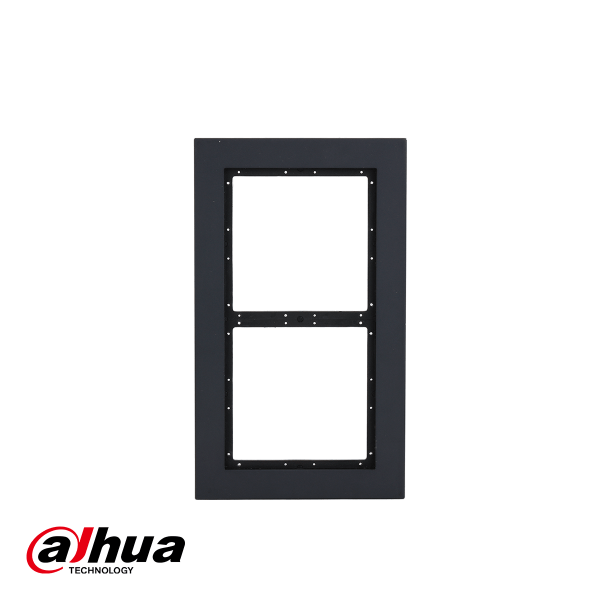 Dahua VTO4202FB series, twee modules bracket Zwart