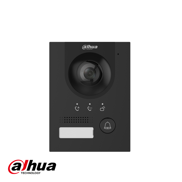 Dahua 2-wire/PoE IP Villa Door Station 2MP Zwart