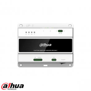 Dahua 2-wire Switch (20 indoor, 2 doorstations) Zonder 48v voeding!