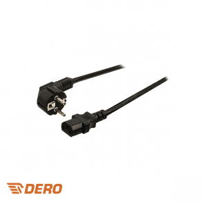Power Cable 2 meter Schuko-IEC-320-C13