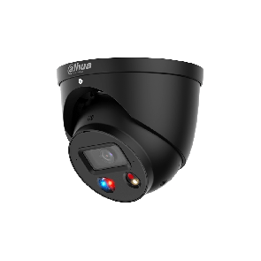Dahua 5MP TiOC3.0 Smart Dual Illumination Active Deterrence Fixed-focal Eyeball WizSense 2.8mm Zwart