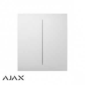 Ajax CenterButton 2-gang Wit