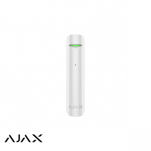 Ajax GlassProtect, wit, draadloze akoestische glasbreukmelder