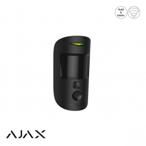Ajax MotionCam, zwart