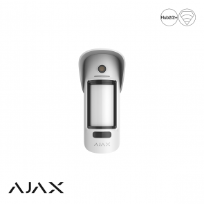 Ajax MotionCam Outdoor, wit
