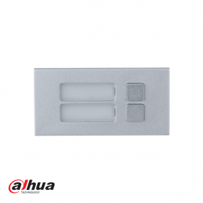 Dahua Modular 2-Button Module, half unit