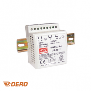 POWER SUPPLY (VOEDING) 24V DC 1.5A DIN RAIL