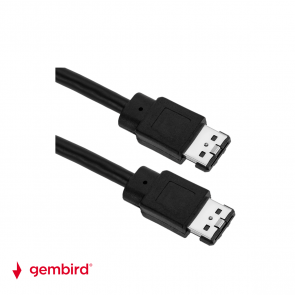 Kabel eSATA II  05 m zwart 