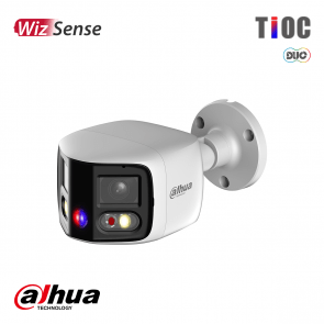 Dahua 2×4MP Full-Color Cube Dual-Lens Splicing WizMind Bullet Camera