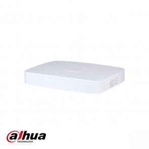Dahu 8 kanaals Smart 1U 8PoE 4K&H.265 Lite Network Video Recorder incl 2TB HDD