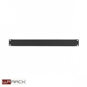 WP Blindpaneel 1HE zwart RAL9005