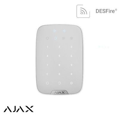 Ajax KeyPad PLUS draadloos, wit