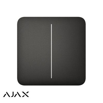 Ajax SoloButton 2-gang Zwart