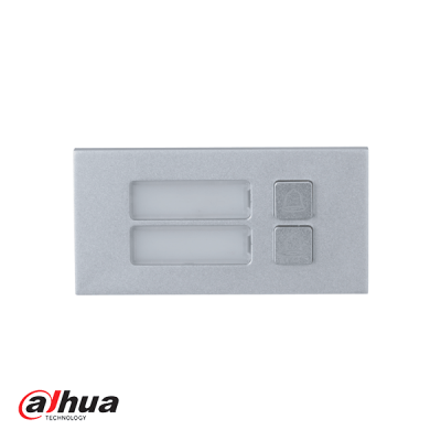 Dahua Modular 2-Button Module, half unit