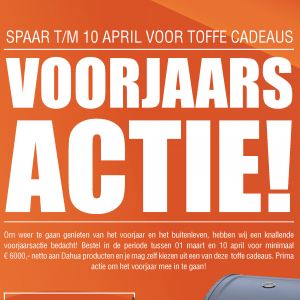 Voorjaarsactie! 